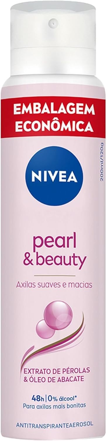 Desodorante Nivea Pearl&Beauty Aerosol 48h 200ml