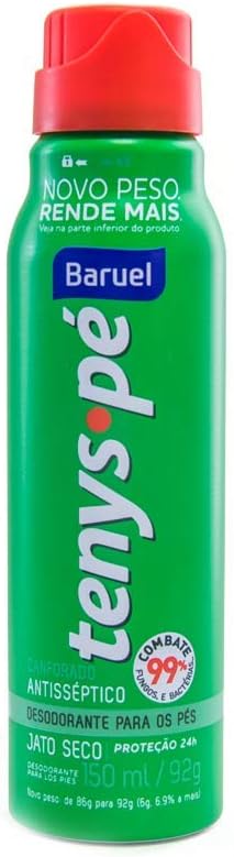 Desodorante para os pés Tenys Pé Jato Seco Canforado 150ml