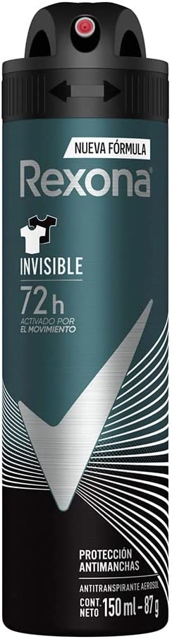 Desodorante Rexona Men Invisible Aerosol 150ml