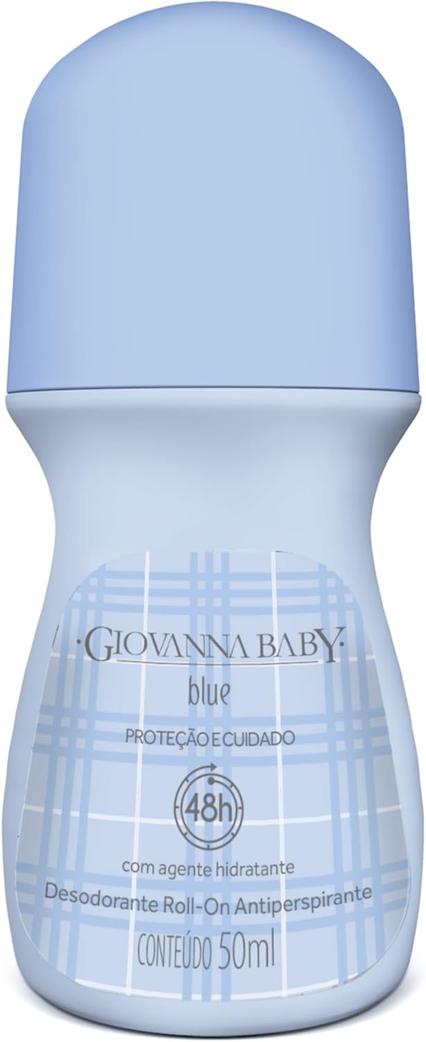 Desodorante Roll-On Giovanna Baby Blue Feminino 48h 50ml