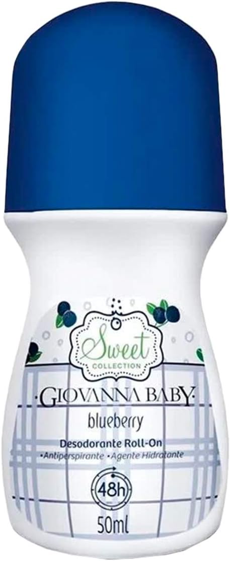 Desodorante Roll-On Giovanna Baby Blueberry 50ml