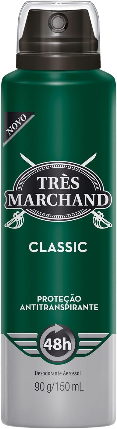 Desodorante Très Marchand Aerossol Classic 150ml