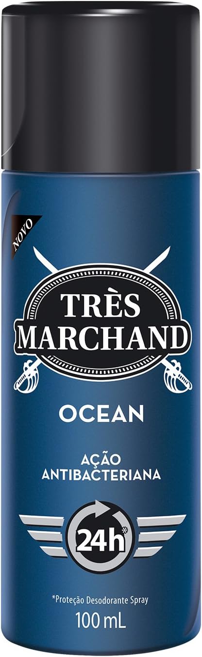 Desodorante Très Marchand Spray Masculino Ocean 100ml