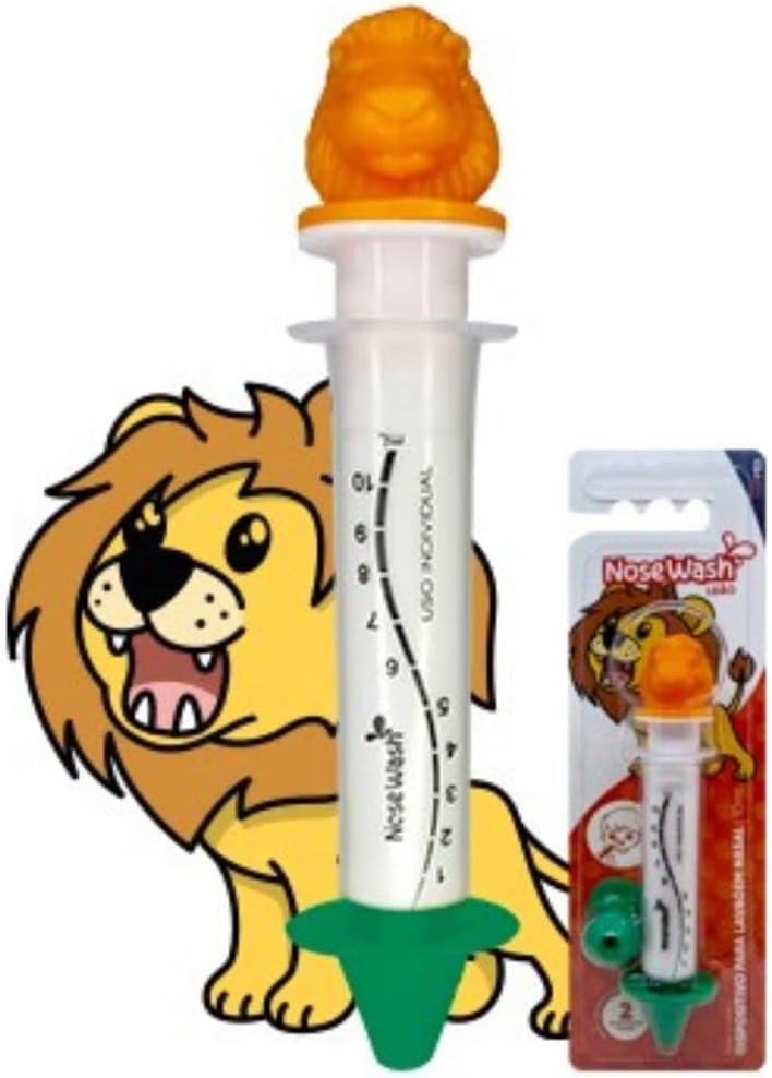 Dispositivo para Lavagem Nasal Nosewash Leão 10ml