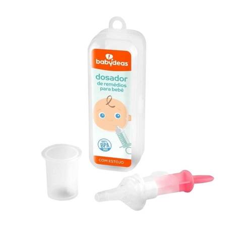 Dosador de Remédio para Bebê Rosa Babydeas