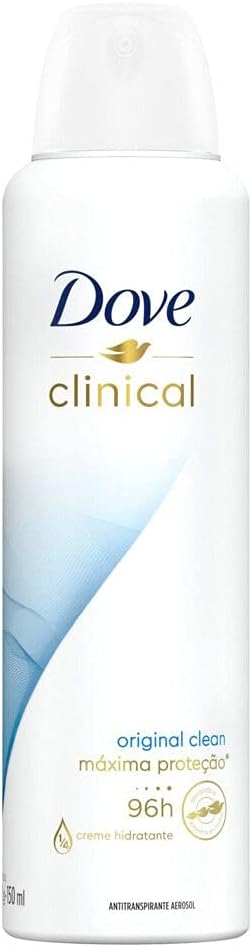Dove Clinical Original Clean 96h Desodorante Aerosol Antitranspirante 150ml