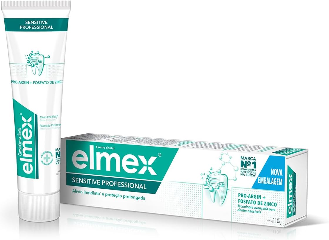Elmex Sensitive Pasta de Dente Dentes Sensíveis 110g