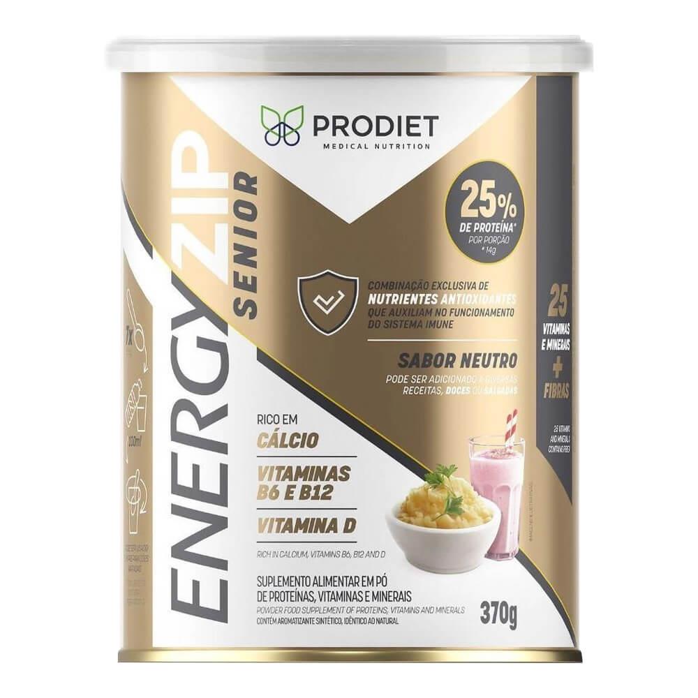 Energyzip Senior Suplemento Alimentar Sabor Neutro 370g