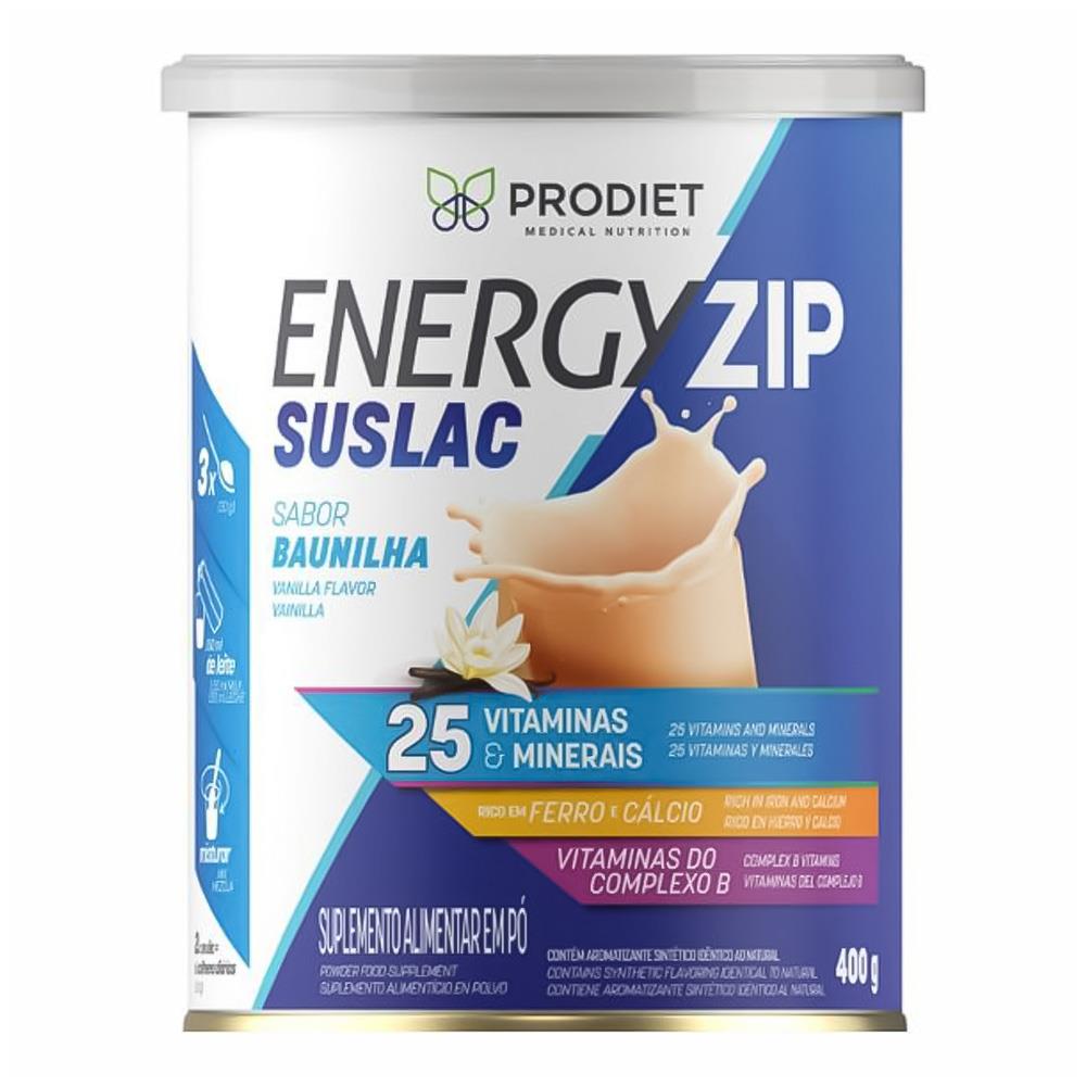 Energyzip Suslac Prodiet Sabor Baunilha 400g