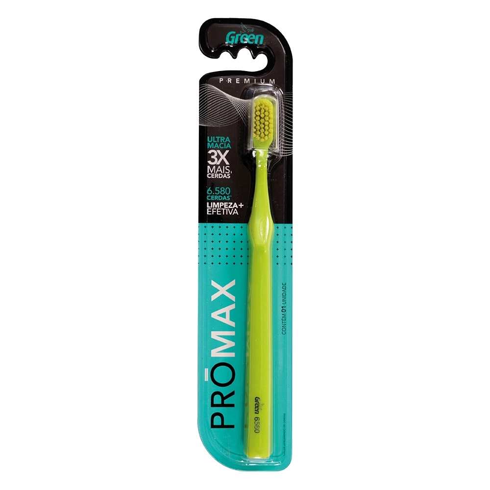 Escova Dental Green Promax Adulto Super Macia
