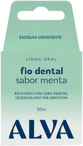 Fio Dental Alva Personal Care Menta 50m