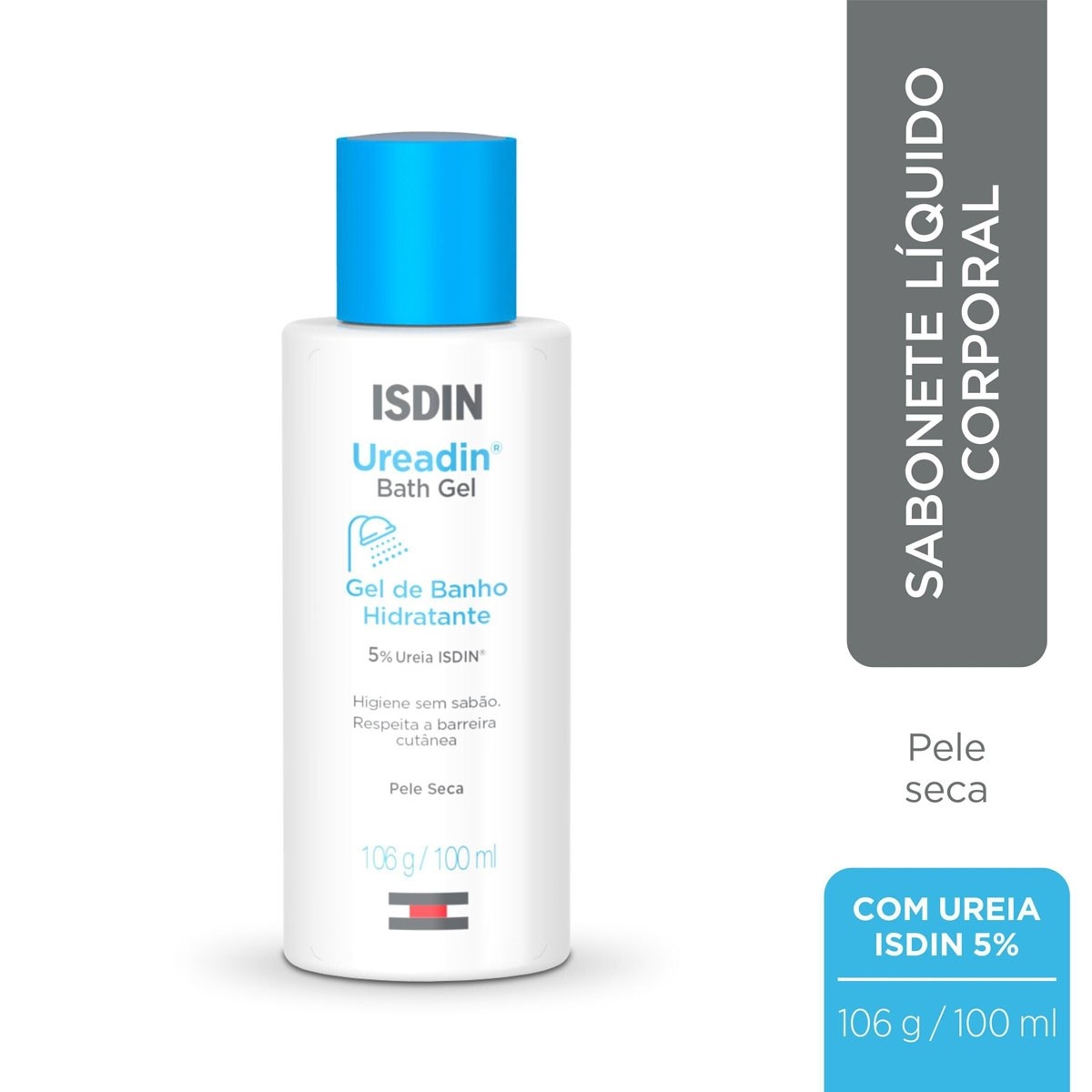 Gel de Banho Hidratante Ureadin Isdin Bath Gel 100ml
