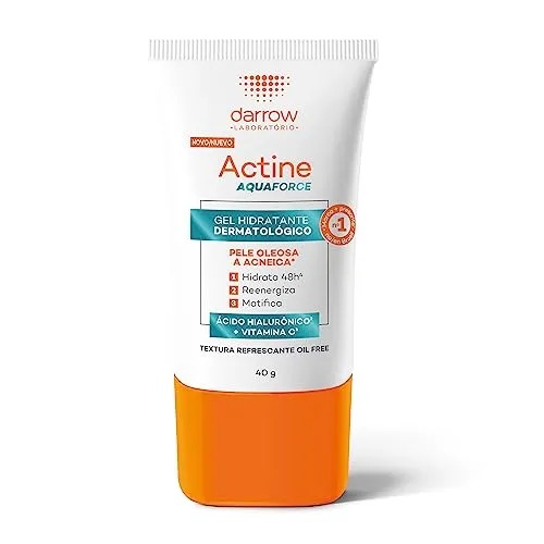Gel Hidratante Facial Dermatológico Actine Aquaforce Pele Oleosa a Acneica 40g