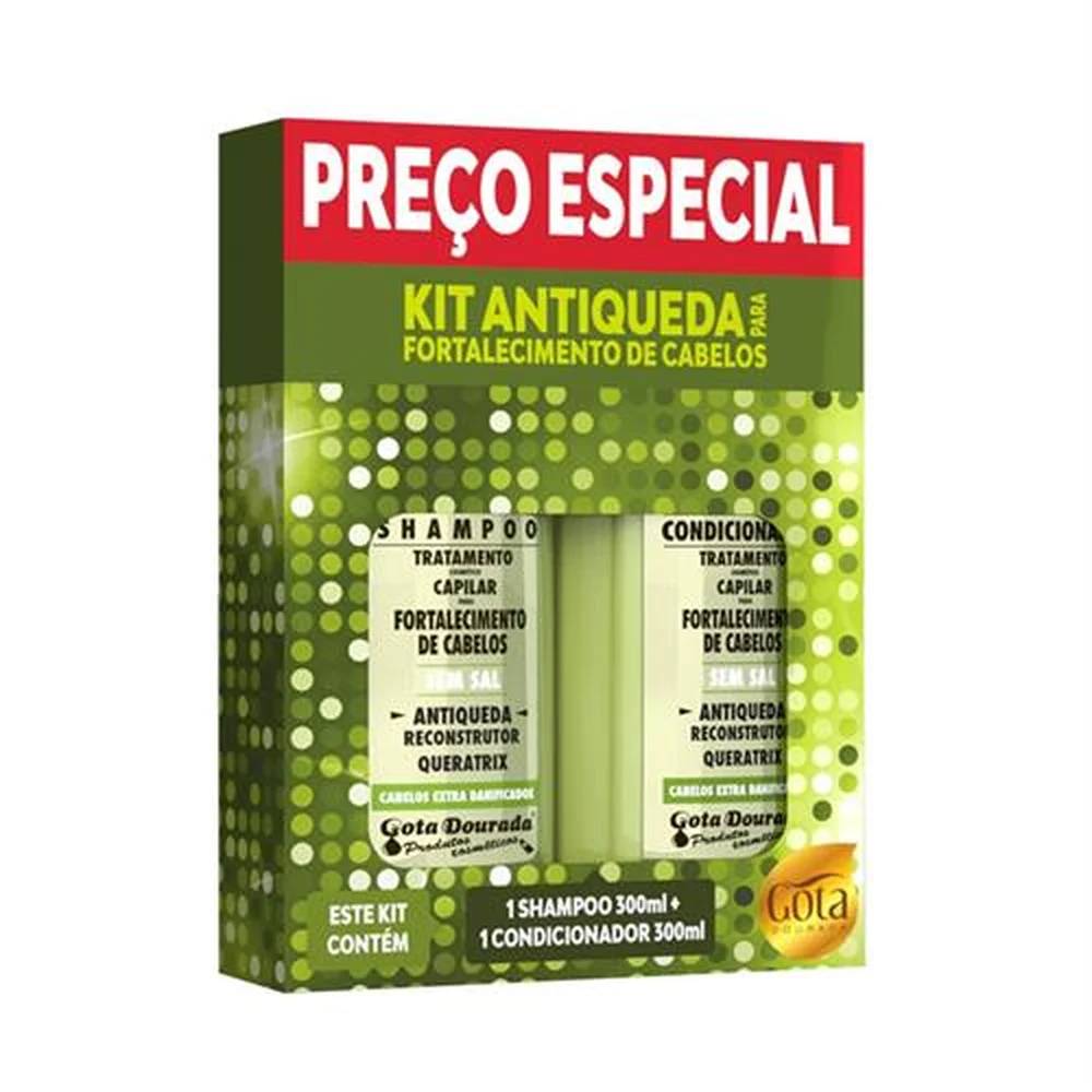 Gota Dourada Antiqueda Shampoo + Condicionador 300ml