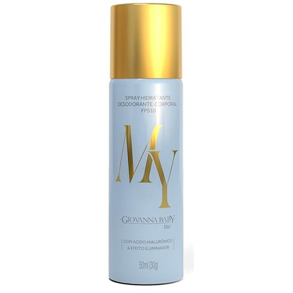 Hidratante Desodorante Corporal Spray My Giovanna Baby FPS10 50ml