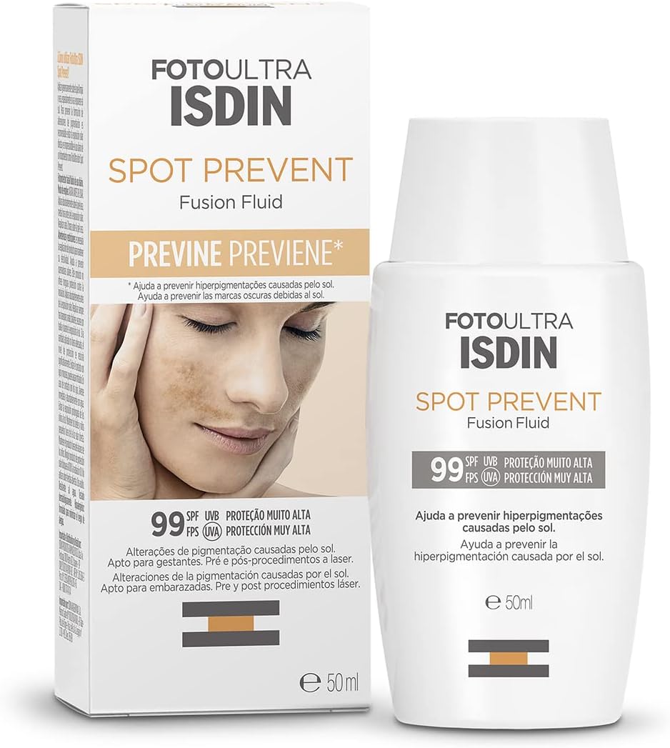 Isdin Fusion Fluid Spot Prevent Protetor Solar Facial FPS99 50ml