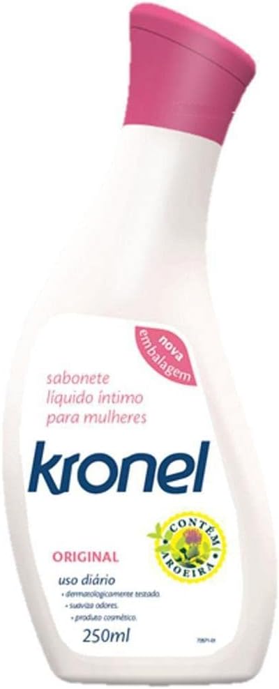 Kronel Original Sabonete Líquido Íntimo para Mulheres 250ml