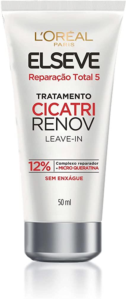 Leave-in de Tratamento L'Oréal Paris Elseve Cicatri Renov 50ml