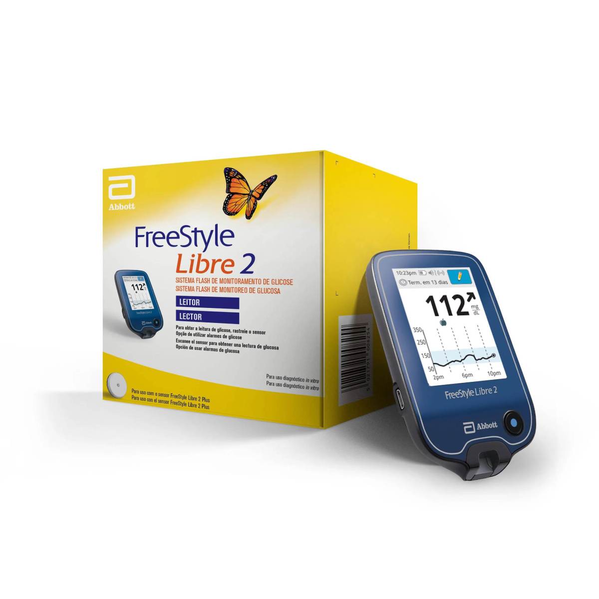 Leitor de Glicose FreeStyle Libre 2