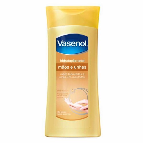 Loção Hidratação Total Vasenol Nutrição Mãos e Unhas 200ml