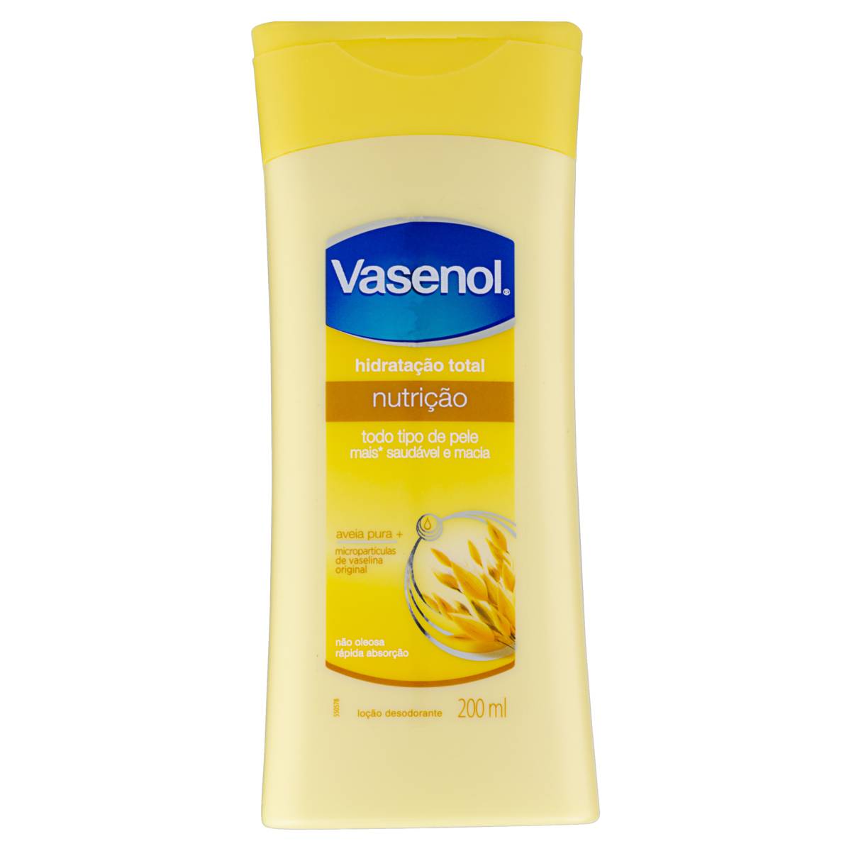 Loção Hidratante Corporal Vasenol Nutrição Hidratação Total 200ml
