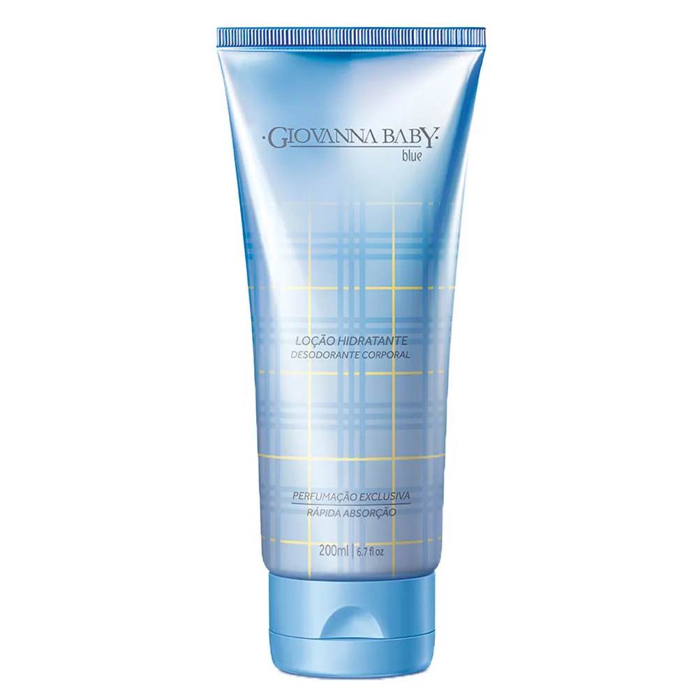 Loção Hidratante Giovanna Baby Blue Desodorante Corporal 200ml