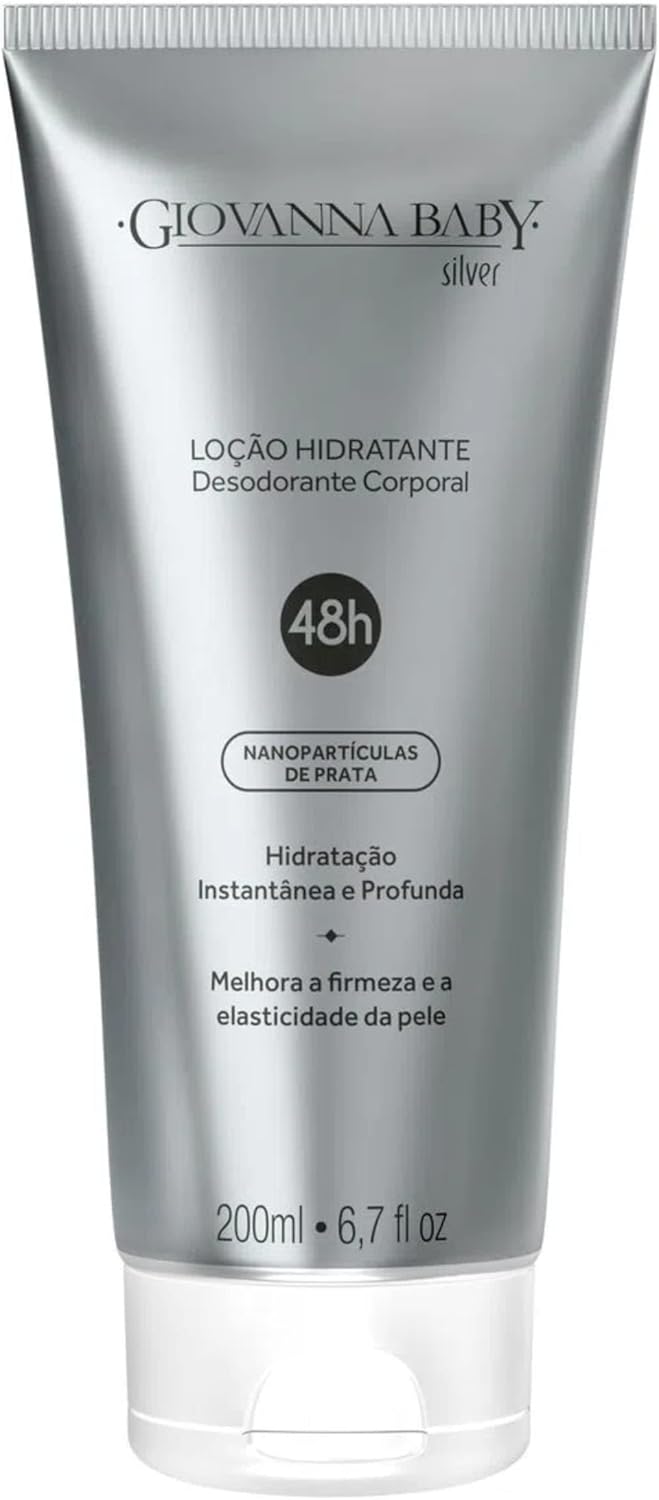 Loção Hidratante Giovanna Baby Silver 200ml