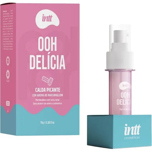 Lubrificante Calda Picante Marshmallow Ooh Delícia Intt Cosméticos 11g