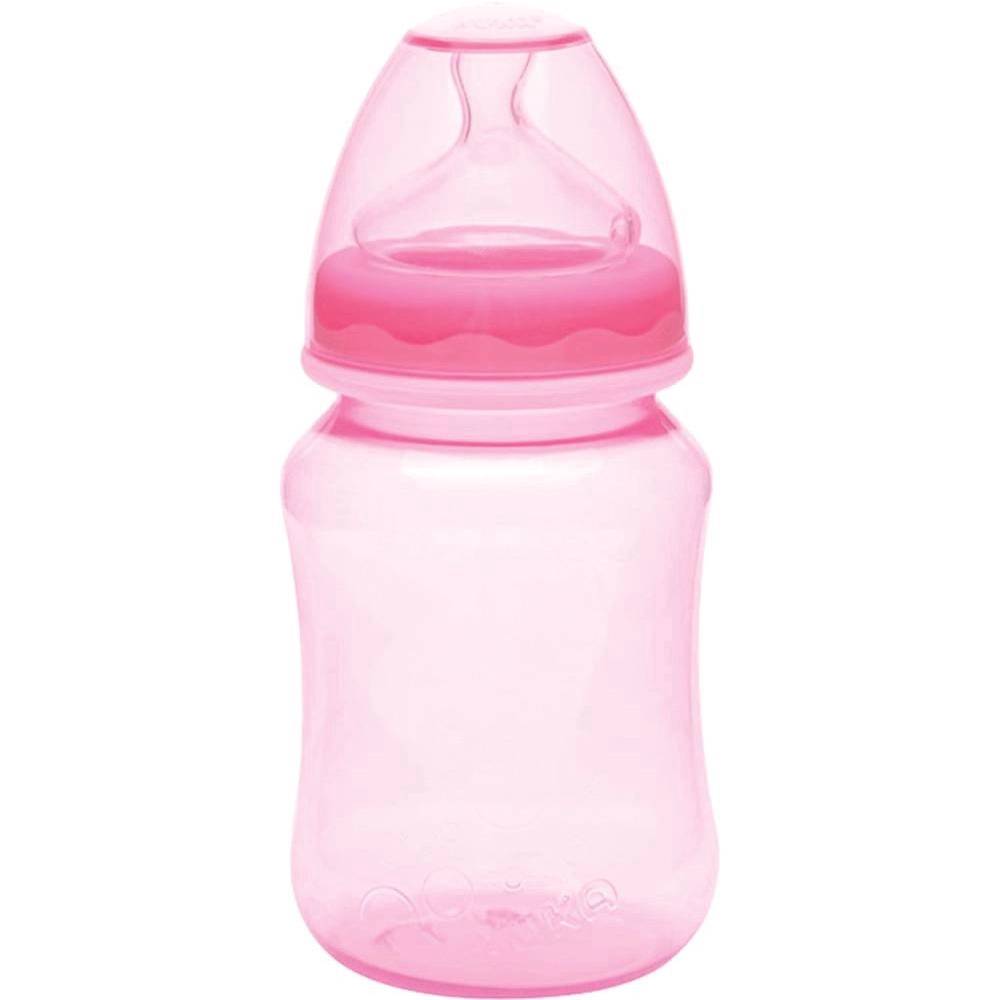 Mamadeira Aquarela Big Bico Ortodôntico Rosa Kuka 330ml