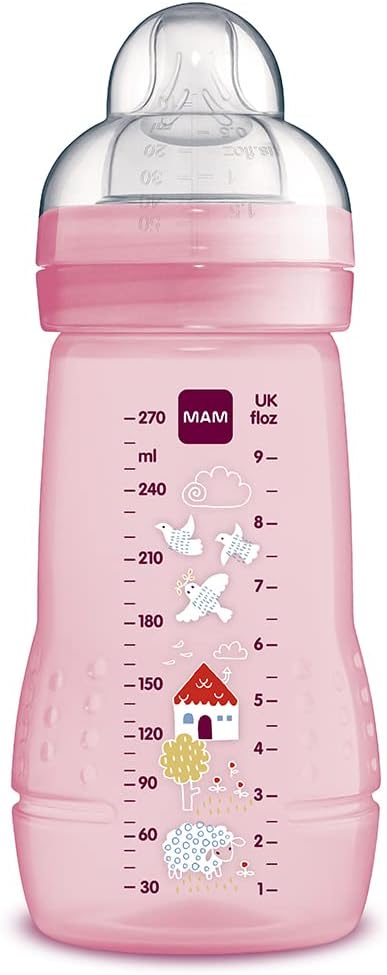Mamadeira Mam Easy Active Rosa 2+ Meses 270ml