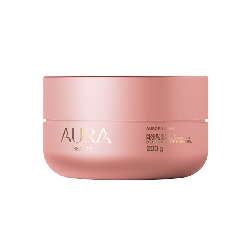Manteiga Iluminadora Aura Beauty Aurora Shine 200g