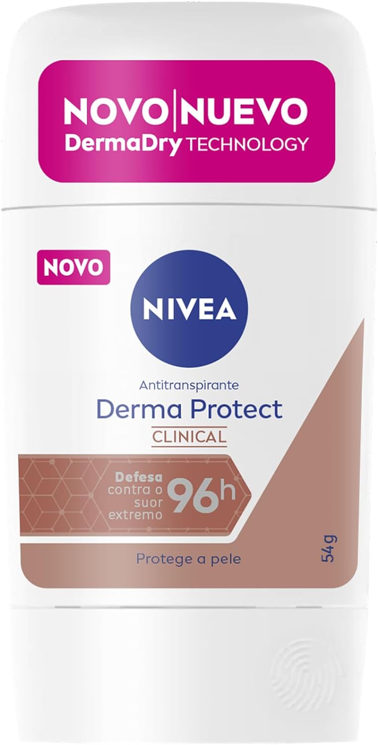 Nivea Derma Protect Clinical Desodorante Antitranspirante Stick 54g