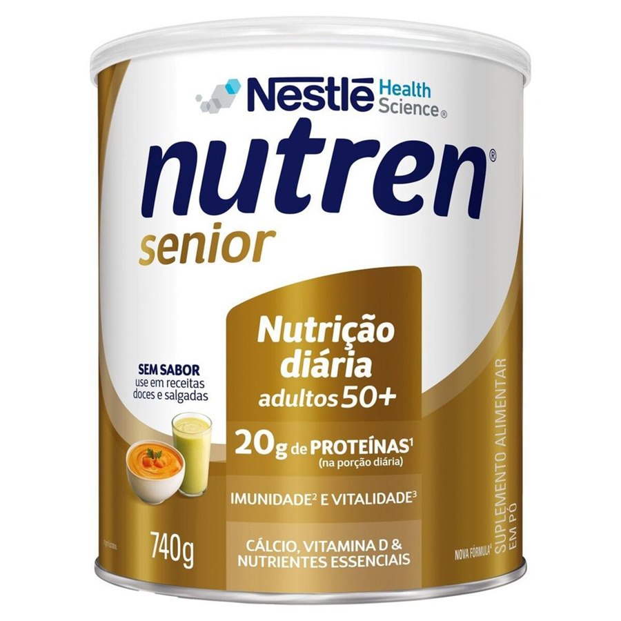 Nutren Senior 50+ Sem Sabor 740g
