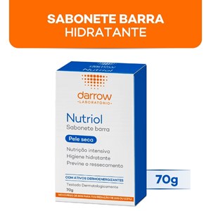 Nutriol Sabonete em Barra Pele Seca Rosto e Corpo 70g