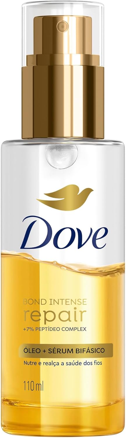 Óleo + Sérum Bifásico Finalizador Dove Bond Repair Reparação Intensa 110ml