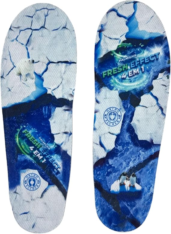 Palmilha Ortopédica Par Fresh Effect Feminina Ortho Pauher 33/39