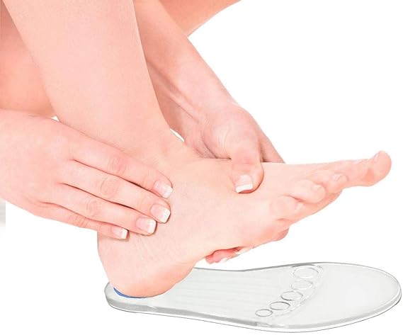 Palmilha Sob Gel com Ponto Ortho Pauher Translucido 38/39