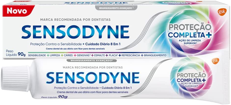 Pasta de Dente Sensodyne Proteção Completa+ 90g
