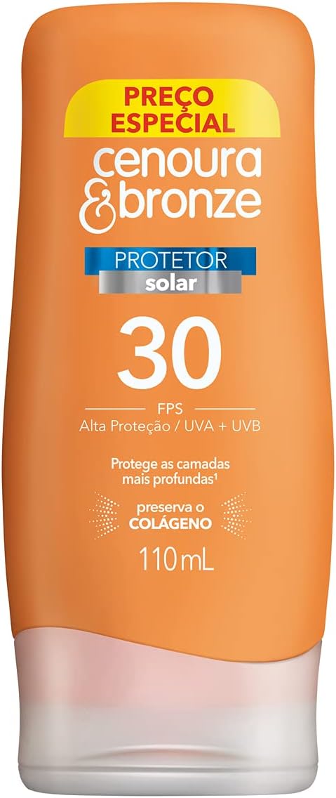 Protetor Solar Corporal Cenoura & Bronze FPS30 110ml