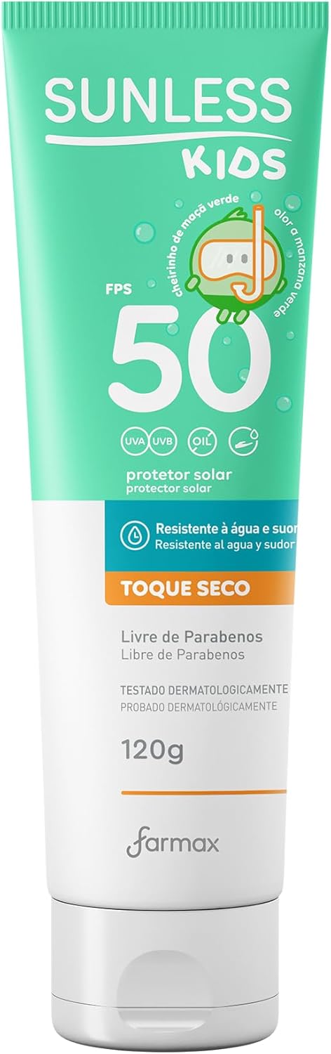 Protetor Solar Corporal FPS50 Sunless Kids 120g
