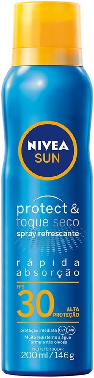 Protetor Solar Corporal Spray Nivea Sun Protect&Fresh FPS30 200ml