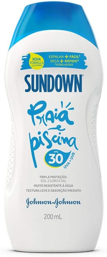 Protetor Solar Corporal Sundown Praia e Piscina FPS30 200ml