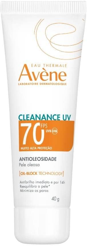 Protetor Solar Facial Avène Cleanance UV Antioleosidade FPS70 40g