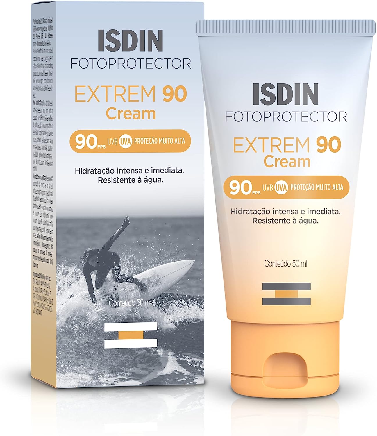 Protetor Solar Facial Isdin Fotoprotector Extrem 90 Cream FPS90 50ml