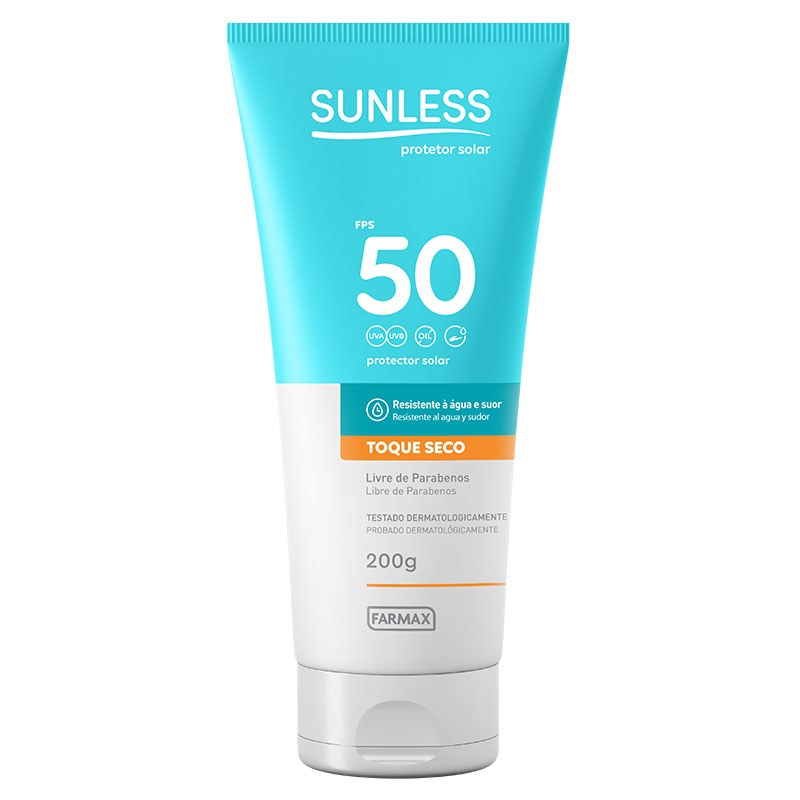 Protetor Solar FPS50 Sunless 200g