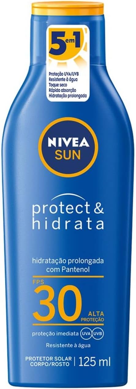 Protetor Solar Nivea Sun Protect & Hidrata FPS30 125ml