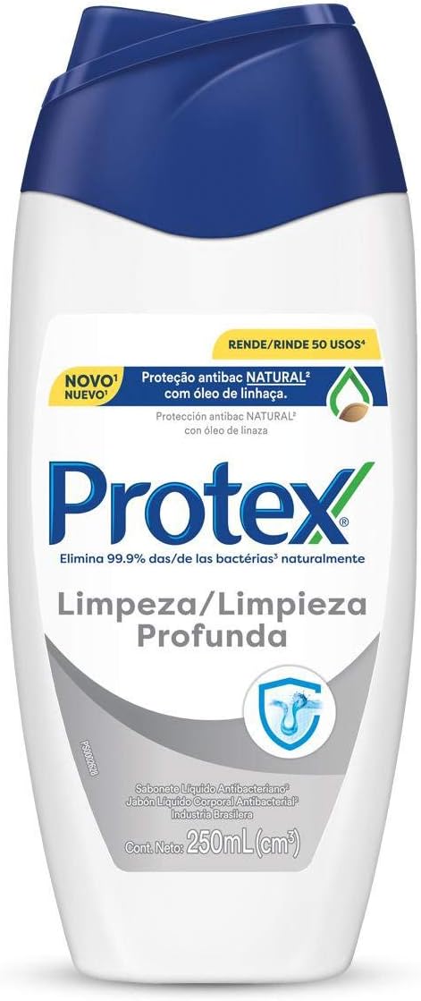 Protex Limpeza Profunda Sabonete Líquido Corporal 250ml