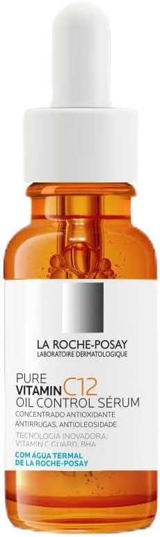 Pure Vitamin C12 Oil Control La Roche Posay Sérum Facial Anti-Rugas 15ml