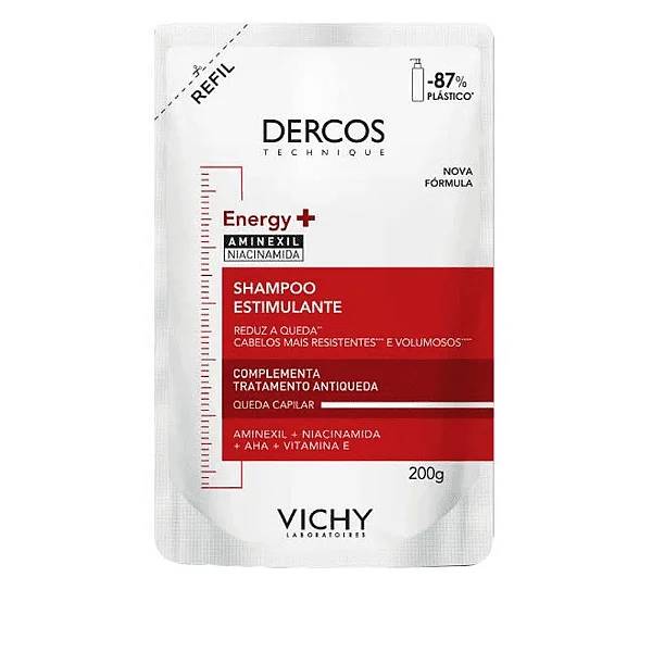 Refil Shampoo Antiqueda Vichy Dercos Energy+ 200g