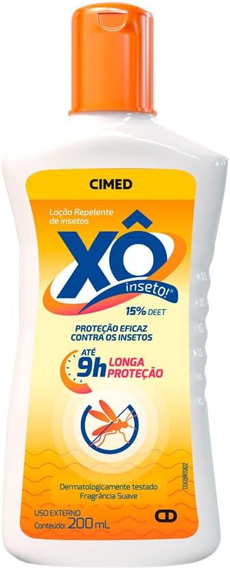 Repelente de Insetos Xô Inseto com DEET Loção 200ml